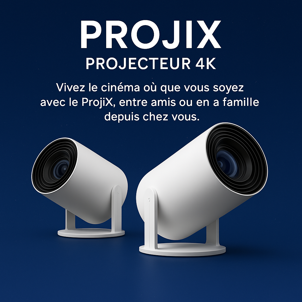 ProjiX - Vos soirées film deviennent des soirées cinéma inoubliables
