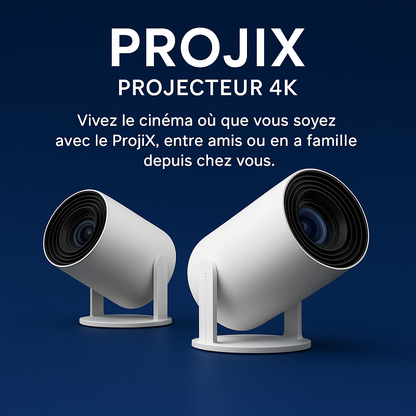 ProjiX - Vos soirées film deviennent des soirées cinéma inoubliables